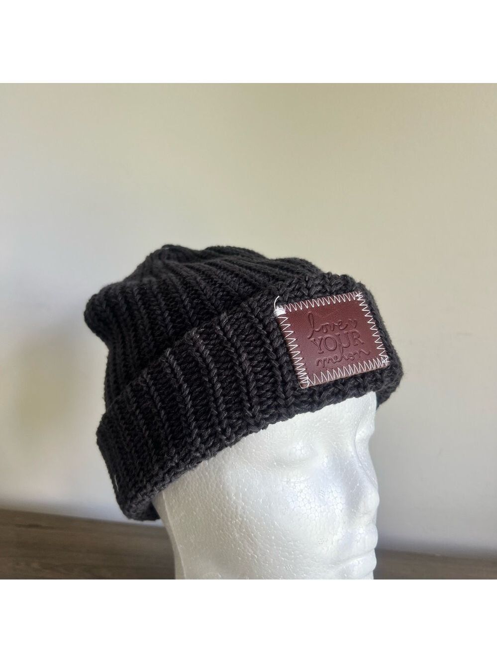 Love Your Melon Smoke Speckled Cuffed Beanie